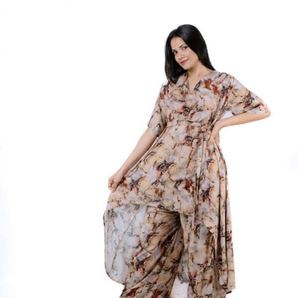 Ivory Marble Pant and Top Kit